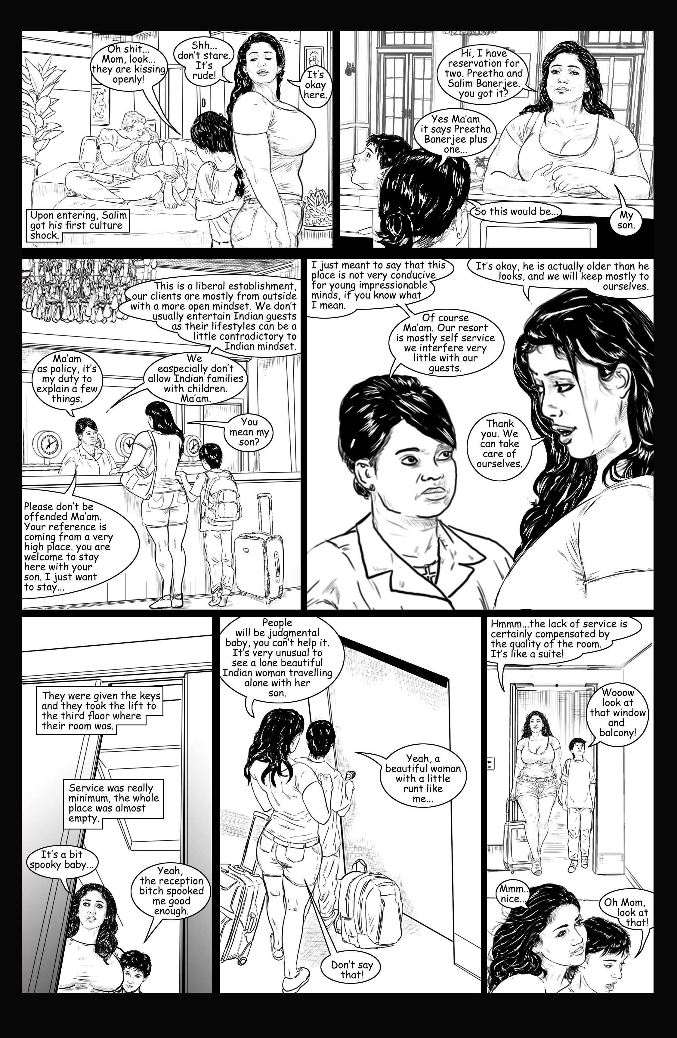 Honeymoon In Goa 1 - Amarsroshta page 29 hentai porn comic manga doujin